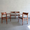 Danish Modern Teak Dining Chairs By Funder-Schmidt & Madsen For Odense
