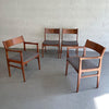 Danish Modern Teak Dining Chairs By Funder-Schmidt & Madsen For Odense