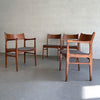 Danish Modern Teak Dining Chairs By Funder-Schmidt & Madsen For Odense