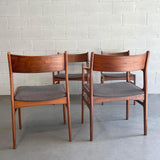 Danish Modern Teak Dining Chairs By Funder-Schmidt & Madsen For Odense