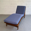 Danish Modern Chaise Lounge By Ib Kofod Larsen For Selig