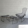 Bird Lounge Chair WIth Ottoman By Harry Bertoia For Knoll