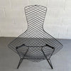 Bird Lounge Chair WIth Ottoman By Harry Bertoia For Knoll