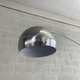 Mid Century Modern Chrome Arc Floor Lamp