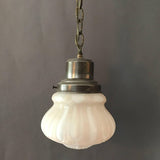 Painted Glass Pendant