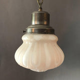 Painted Glass Pendant