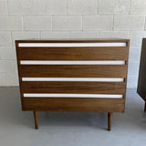 Pair of Mid-Century Modern Dresser Credenza Cabinets by American of Martinsville
