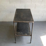 Industrial Steel Hospital Prep Table