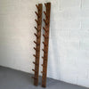 Rustic Industrial Pegged Pine Wall Racks