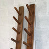 Rustic Industrial Pegged Pine Wall Racks