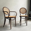 Bentwood And Cane Bistro Dining Chairs Attributed To Thonet