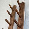 Rustic Industrial Pegged Pine Wall Racks