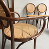 Bentwood And Cane Bistro Dining Chairs Attributed To Thonet