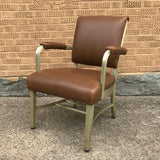 Leather Goodform Armchair