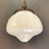 Decorative Milk Glass Pendant