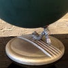 Art Deco Chalk Globe