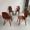 Bentwood Dining Side Chairs By George Mulhauser For Plycraft