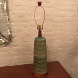 Art Pottery Lamp By Gordon Martz