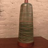 Art Pottery Lamp By Gordon Martz