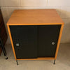 Paul McCobb Planner Group Maple Sliding Door Cabinet