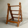 Antique Craftsman Maple Library Step Ladder