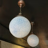 Opaline Railroad Pendants