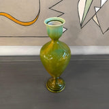 Italian Hollywood Regency Art Pottery Urn Shaped Vase