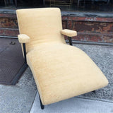 Mid Century Chaise Longue