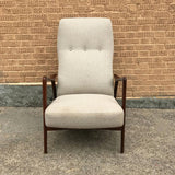 Scandinavian Walnut Recliner