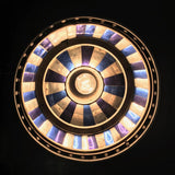 Faceted Mirror Factory Pendant Light