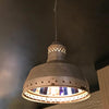 Faceted Mirror Factory Pendant Light