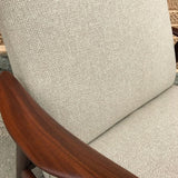 Scandinavian Walnut Recliner