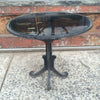 Cast Iron And Glass Table