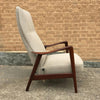 Scandinavian Walnut Recliner