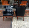 Leather Wingback Chairs