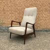 Scandinavian Walnut Recliner