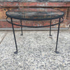 Wrought Iron And Glass Coffee Table