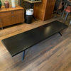 Black Lacquered Mahogany Coffee Table