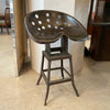 Industrial Artist Made Steel Tractor Stool