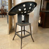 Industrial Artist Made Steel Tractor Stool