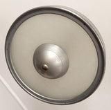 Art Deco Steel Disc Pendant Light
