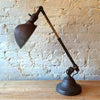O.C. White Brass Task Lamp