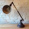 O.C. White Brass Task Lamp