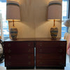 Pair of Midcentury Brutalist Ceramic Table Lamps
