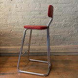 KEM Weber Counter Height Chrome Stool