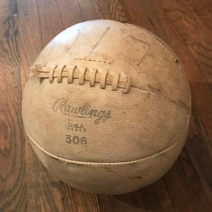Rawlings Leather Medicine Ball