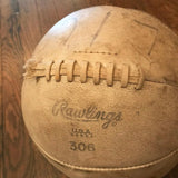 Rawlings Leather Medicine Ball