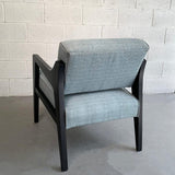 Black Lacquered Lounge Chair By Edward Wormley For Dunbar