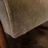 German Mid Century Modern Upholstered Rocking Chair