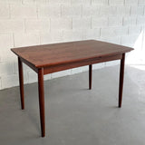 Danish Modern Teak Extension Dining Table